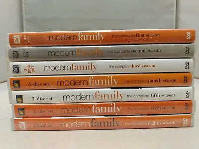 Modern Family Seasons 1-8 DVD Bundle Lot Season 1 2 3 4 5 6 8 Missing Season 7 • $14.98