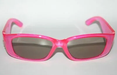 Vintage Sunglasses French Fashion Shades Glasses Hot Pink Plastic Made In France • $32.19