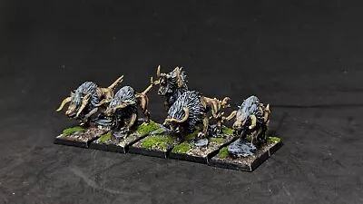 Warhammer Chaos / Beastmen Warhounds X5 Painted  • £30.25