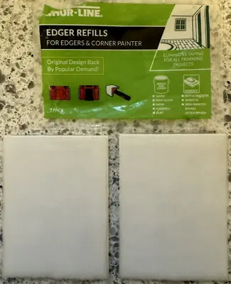 2-Pack Shur-Line Edger Refills 4.75 Inches X 3.75 Inches - NEW - 2001046 • £9.44