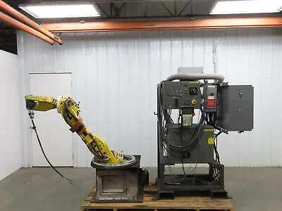 Fanuc M-6I Industrial Robot 6 Axis R-J2 Controller Teach Pendent Spray Head • $3499.99