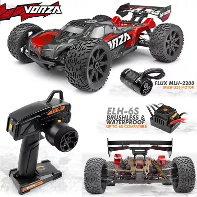 HPI 160181 VORZA 1/8 4WD Electric Truggy W/ FLUX Brushless Radio & Painted Body • $549.99