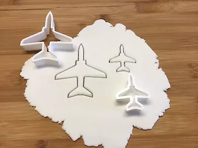 Red Arrow Plane Set Of 2 Cookie Cutter BiscuitPastry Fondant Cutter • £4.50