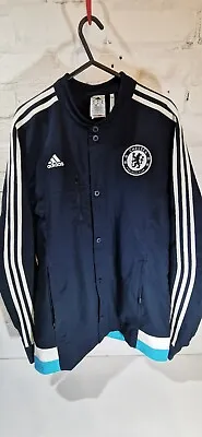 Chelsea Football Long Sleeve Jacket Top - Adidas - 2014/15 • £19.99