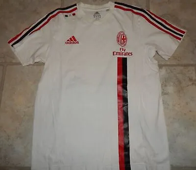 Ac Milan Adidas Vintage T -shirt  ! • £47