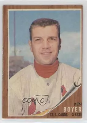 1962 Topps Ken Boyer #370 • $3.41