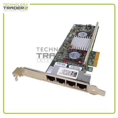 R519P Dell Broadcom 5709 4-Ports 1G PCI-E Network Interface Card W/ Long Bracket • $19.70