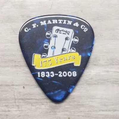 2008 Martin Guitars 175th Anniversary Guitar Pick Blue Pearl • $28.79