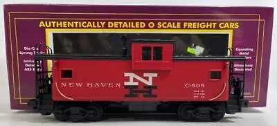 MTH 20-91010 O Gauge New Haven Extended Vision Caboose #C-505 (Custom)/Box • $32.66