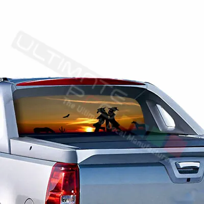$60 • Buy Countryside Rear Window See Thru Sticker Perforated For Chevrolet Avalanche 