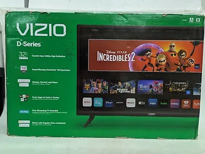 VIZIO D32f-J04 32 Inch 1080p LED Smart TV • $81