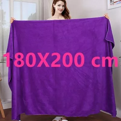 The New Microfiber Bath Towel Is Super Absorbent Soft And Quick-drying  • $25.93