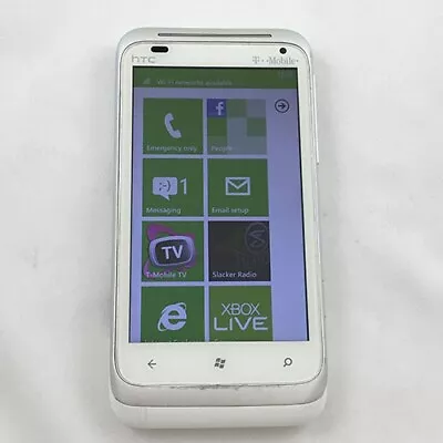 HTC Radar T-Mobile Smartphone  GOOD (White) • $29.90