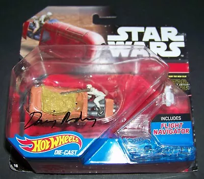 Daisy Ridley Signed Autographed Mattel Hot Wheels Rey's Speeder Bike PSA ITP COA • $299.95