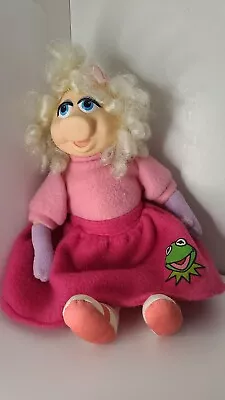1989 Vintage MISS PIGGY Doll W/Pink Poodle Kermit Skirt Muppets University • $16