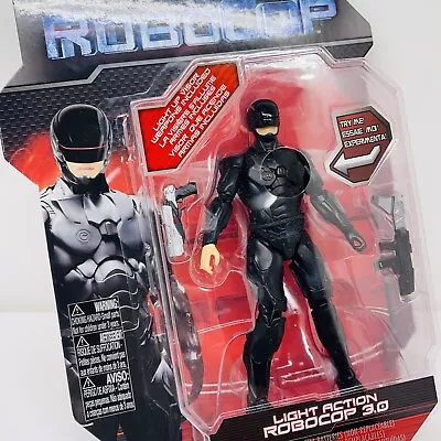 LIGHT ACTION ROBOCOP 3.0 Jada Toys 6  Movie Figure 2014 - BRAND NEW • $39.99