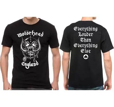 Motorhead England M L XL 2XL Black T-Shirt • $26.24