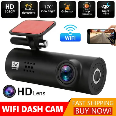 $43.95 • Buy Car Wireless HD 1080P Lens Dash Camera Front And Rear Cam Dashcam Night Vision