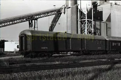 1972 GN Great Northern Baggage Car #03279 @ Anoka MN - Vtg Railroad Negative • $19.45