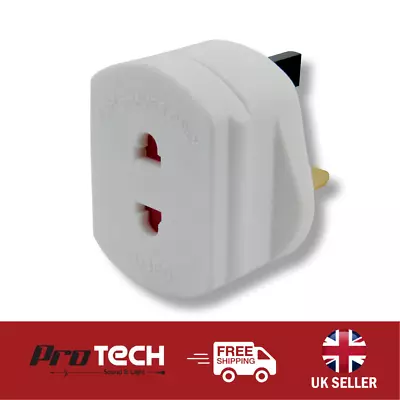 £4.26 • Buy Shaver Adapter Fused Electric Plug For Shaving Epilator Toothbrush