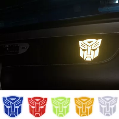 Transformers Autobot Decepticon Car Reflective Safety Warning Sticker Universal • $10.99