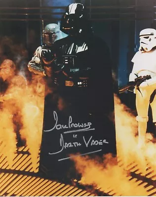 DAVE PROWSE Signed 10x8 Photo STAR WARS DARTH VADER COA • £129.99