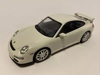 Minichamps Porsche 997/911 GT3 RARE White 1:43 Dealer Ltd Ed WAP02012016 EX-MIB • $85