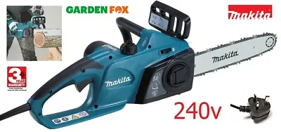 New Makita UC3541A 240V 35cm Mains Electric CHAINSAW UC3541A 0088381657884 MKD • £129.97