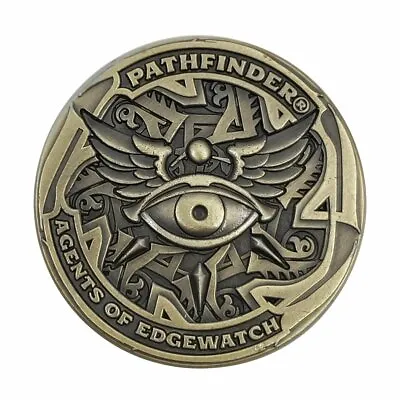 $5.68 • Buy PATHFINDER AGENTS OF EDGEWATCH HERO POINT TOKEN 2nd Edition Paizo Campaign Coins