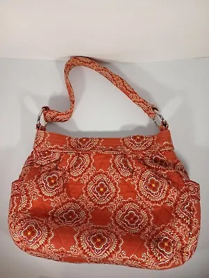 Vera Bradley Paprika Orange Shoulder Tote Bag W/ Wallet • $20