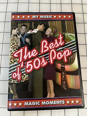 The Best Of 50’s Pop DVD My Music Magic Moments Perry Como Pat Boone Patti Page • $4.97