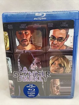 A Scanner Darkly (Blu-ray Disc 2007) Keanu Reeves OOP Brand New Sealed! • $22.07