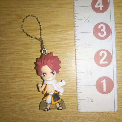 A72327 Fairy Tail Small Figure Mascot Swing Keychain Natsu Dragneel • £9.63