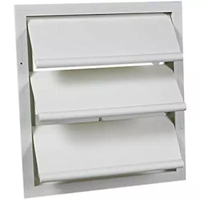 Air Vent 54703 Auto WHT Gable Shutter • $53.15