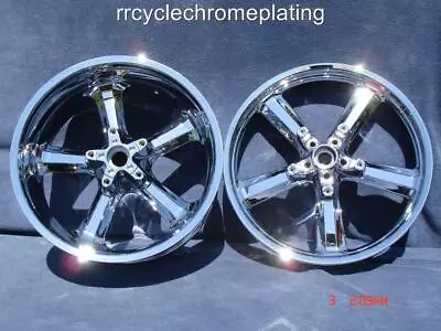 Harley Davidson Chrome VROD V ROD 09-17 Muscle Wheels VRSCF Exchange Program • $795