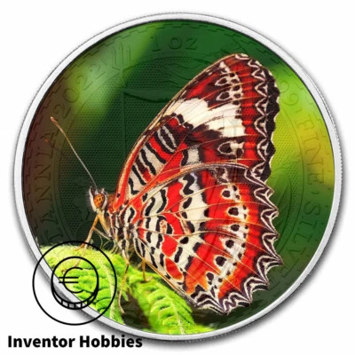 $67.88 • Buy Butterfly - Colorized British Britannia 1oz .999 Pure Silver Coin