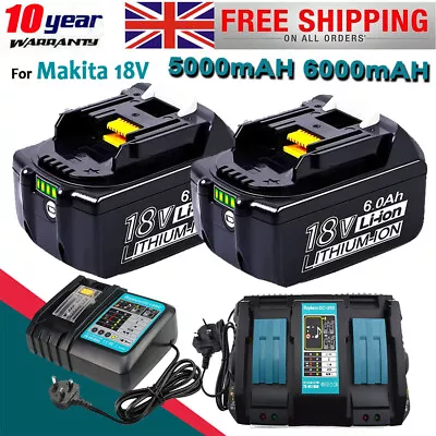 For Makita 18V 5.0Ah 9.0Ah LXT Li-ion Battery BL1830 BL1840 BL1850 BL1860 BL1815 • £19.89