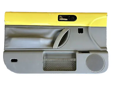 1C1 867 009 VW 98-10 OEM Beetle Yellow /Gray Driver Side Door Panel • $359.99