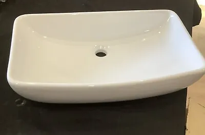 Decolav Bathroom Sink ABOVE-COUNTER White Vitreous China 1445-CWH Y6 • $45