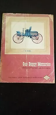 Vintage Gas Buggy Memories California State Automobile Association 1960 AAA • $20