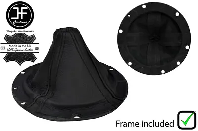 Black&black Stripe Lthr Manual Shift Boot + Plastic Frame For Dodge Viper 03-06 • $296.94