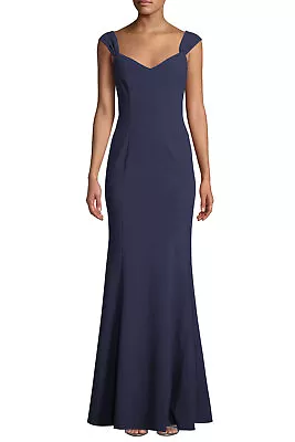 Likely Womens Natalia Sweetheart Mermaid Gown 4 Navy - NWT $298 • $85