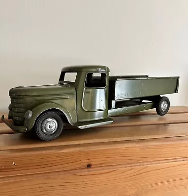 Vintage Structo Diamond T  Army Truck 21 Inches… All Original RARE FIND See Pics • $350