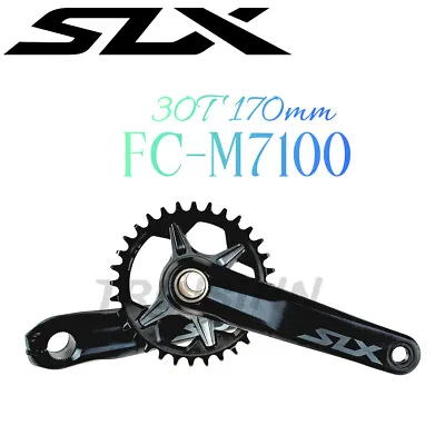 $129.99 • Buy OEM NEW Shimano SLX FC-M7100 Crankset 1x12-speed 30T 170mm