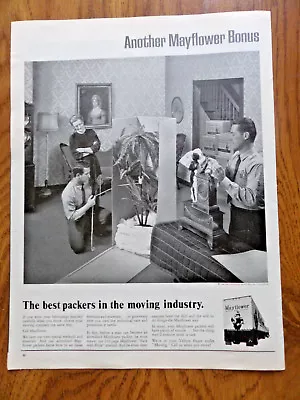 1968 Mayflower Moving Transit Company Ad Another Bonus The Best Packers  • $4