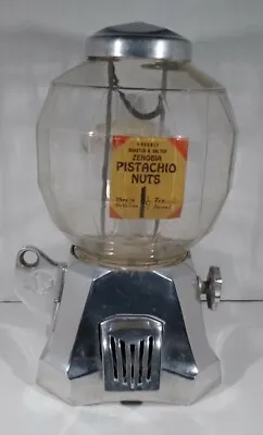 Vintage 1930's Magna Vender All Original 1 Cent Peanut / Candy Dispenser • $725