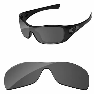 Black Polycarbonate Replacement Lenses For-Oakley Antix Sunglasses • $12.99