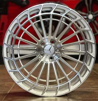 22'' Inch Wheels Fit Mercedes S550 Bentley S63 Silver Machin With Tires GLC SL63 • $2199