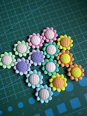 £4.38 • Buy 10Pcs Shoes Accessories DIY Flower Shoes Buttons Decoration For Croc Charms Gif