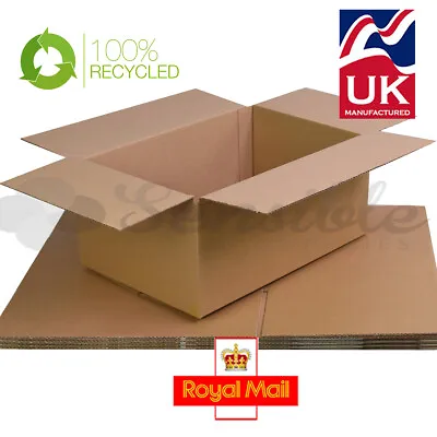 Selection Of Royal Mail Small Parcel Cardboard Mailer Wrap Boxes  - All Sizes • £6.39